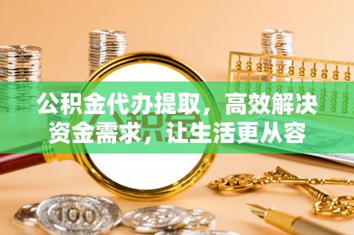 纳雍公积金代办提取，高效解决资金需求，让生活更从容