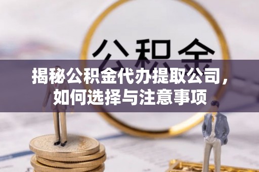 纳雍揭秘公积金代办提取公司，如何选择与注意事项