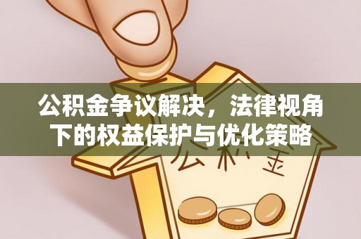 纳雍公积金争议解决，法律视角下的权益保护与优化策略