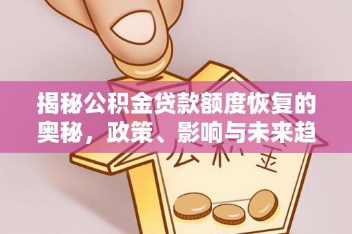 纳雍揭秘公积金贷款额度恢复的奥秘，政策、影响与未来趋势